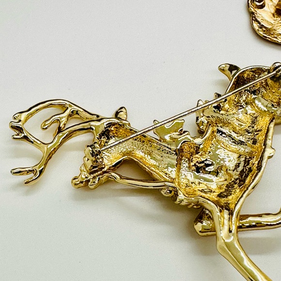 Vintage Christmas Brooch Jewelry lot - Picture 9 of 10